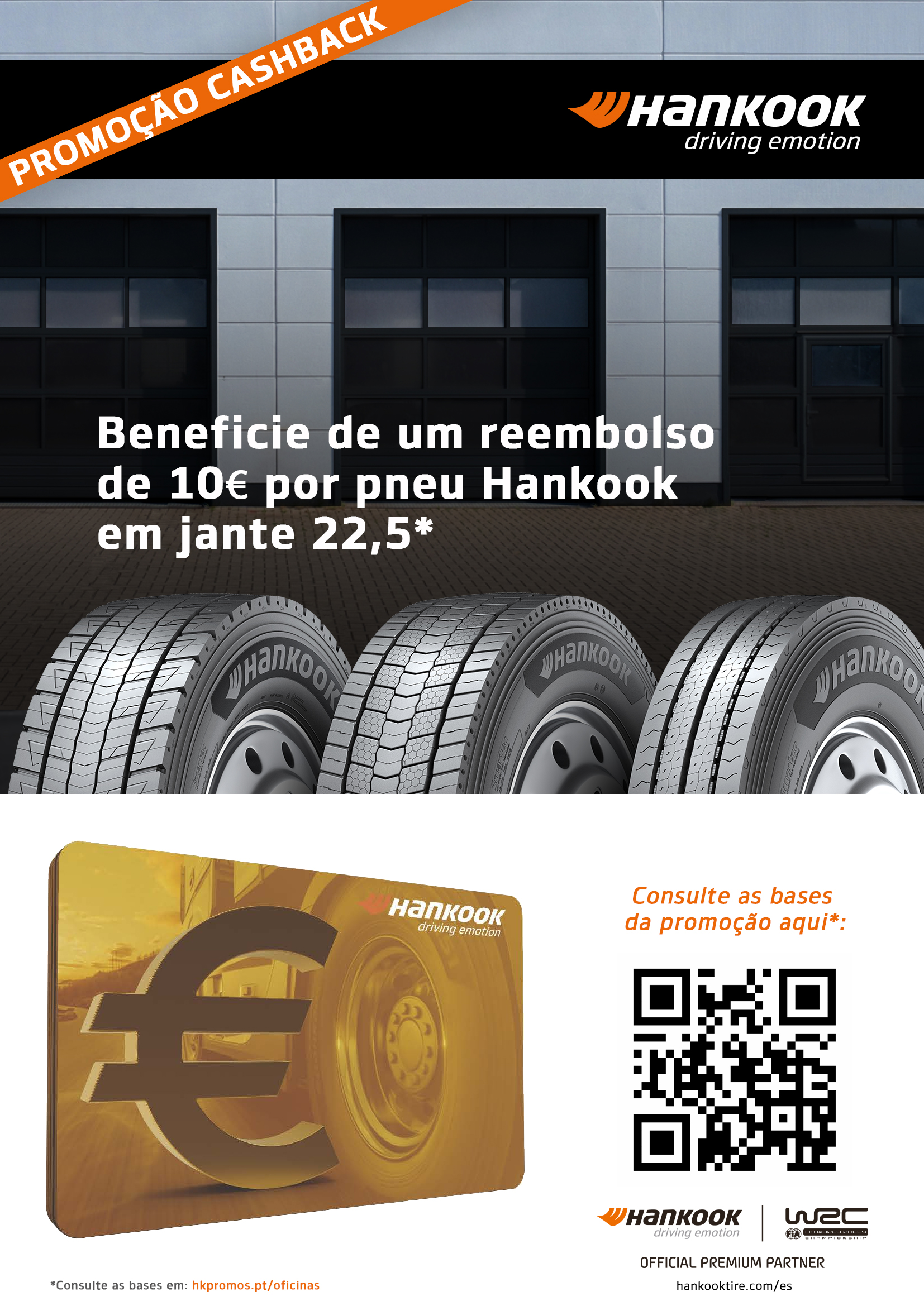Promoção Cashback Oficinas Hankook Abril 2026